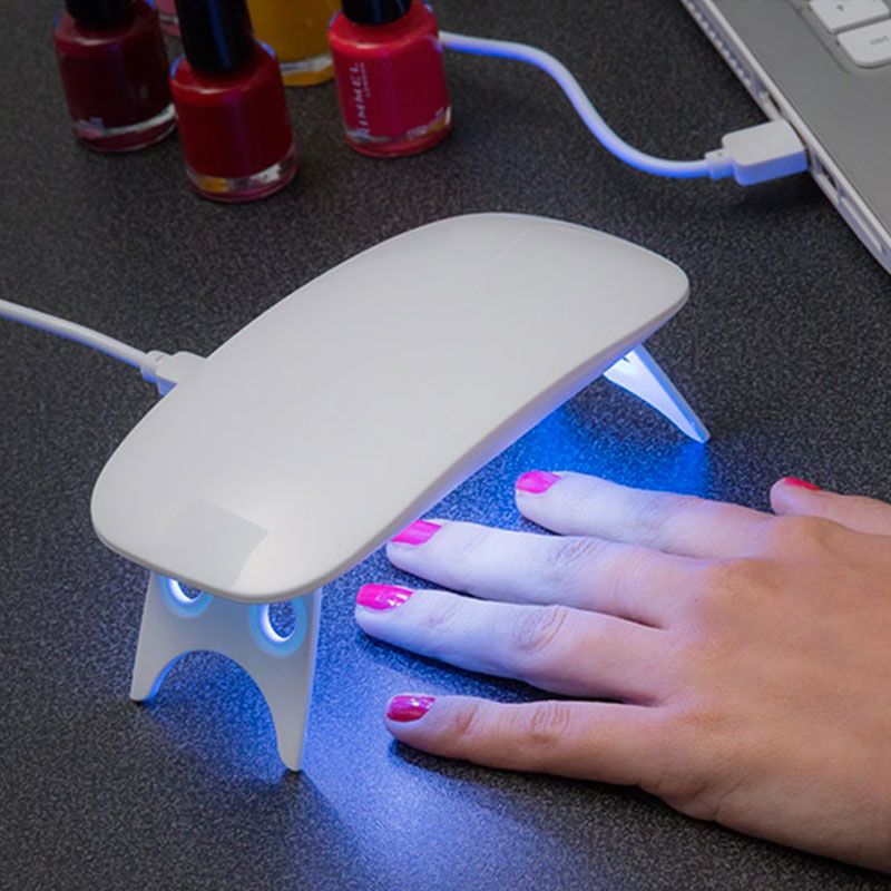 Lampe LED ongles maison ambiance