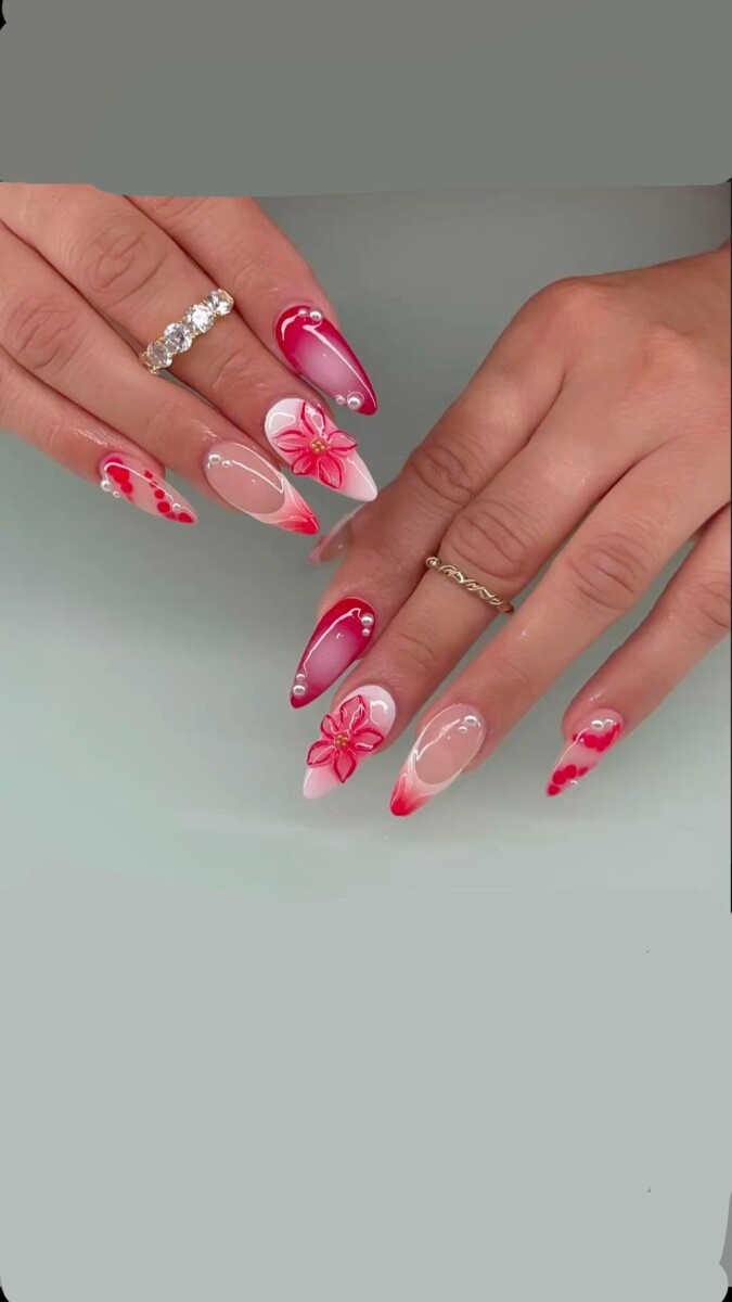 Manucure été vibrant chic