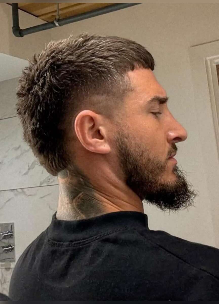 Coiffure dégradé espagnol homme