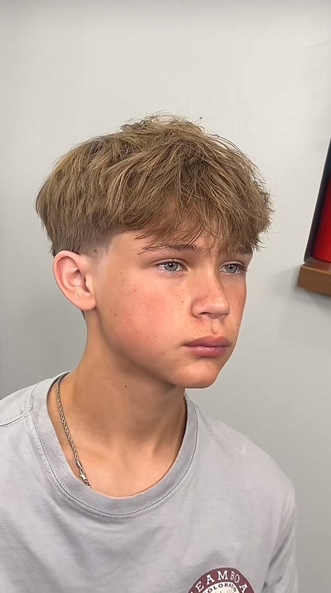 Coupe casquette garçon