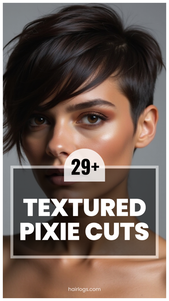 Pixie cut femme moderne