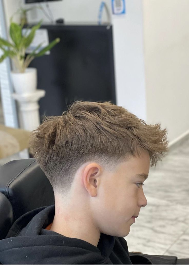 Coupe casquette garçon tendance