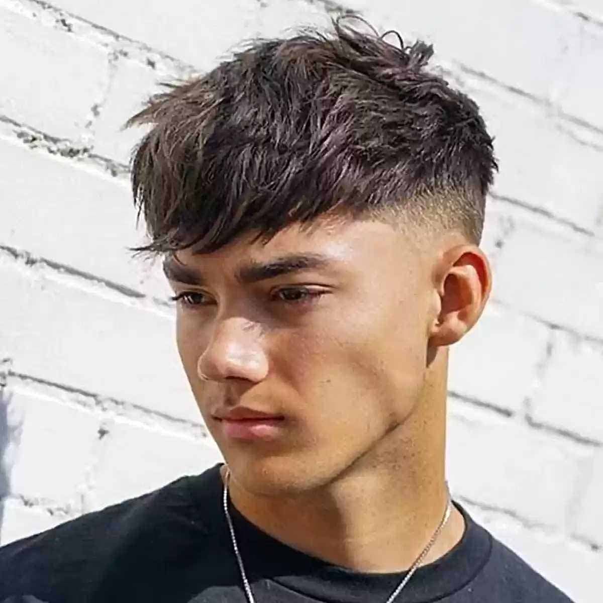 coupe de cheveux casquette