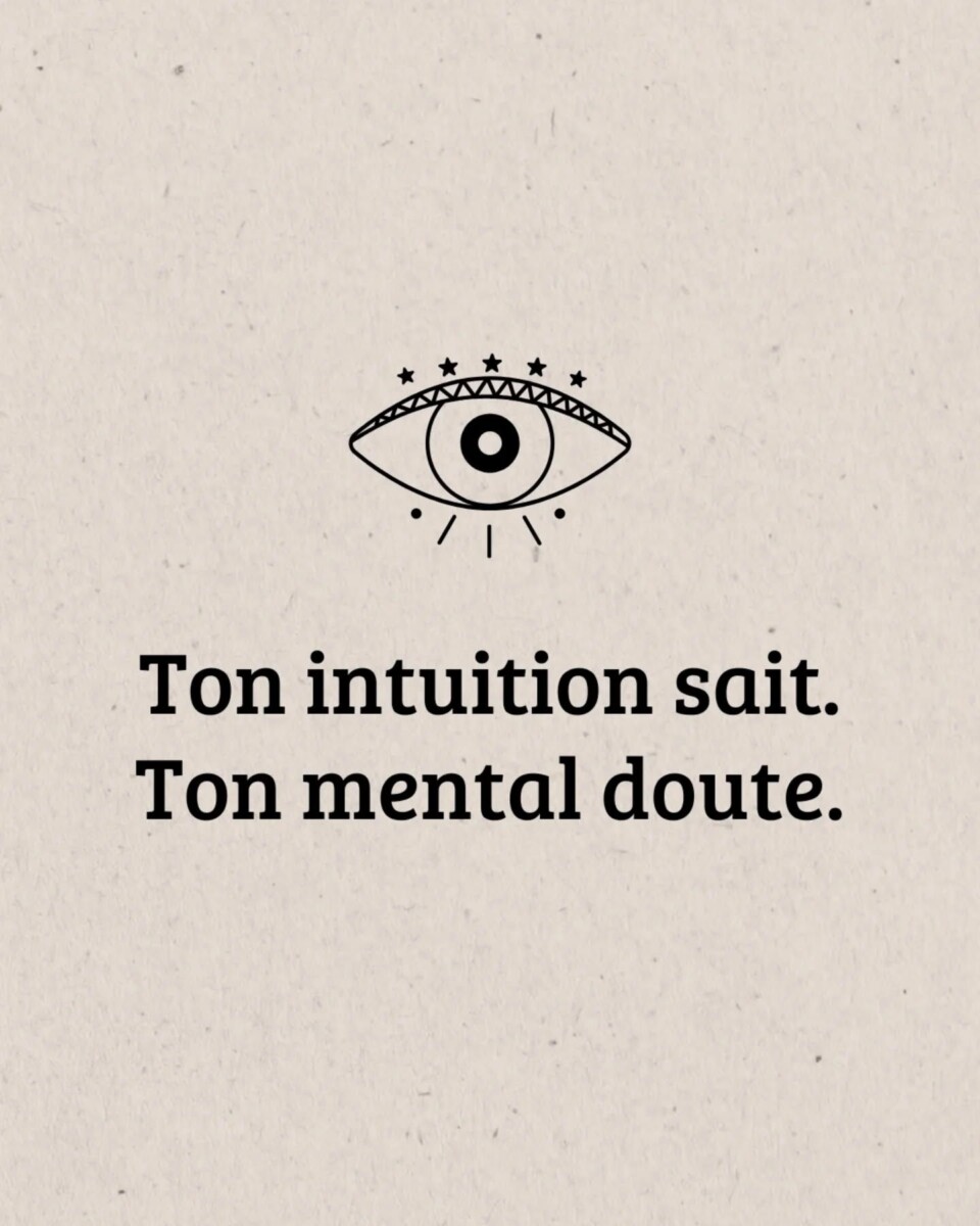 Extra lucidité intuition