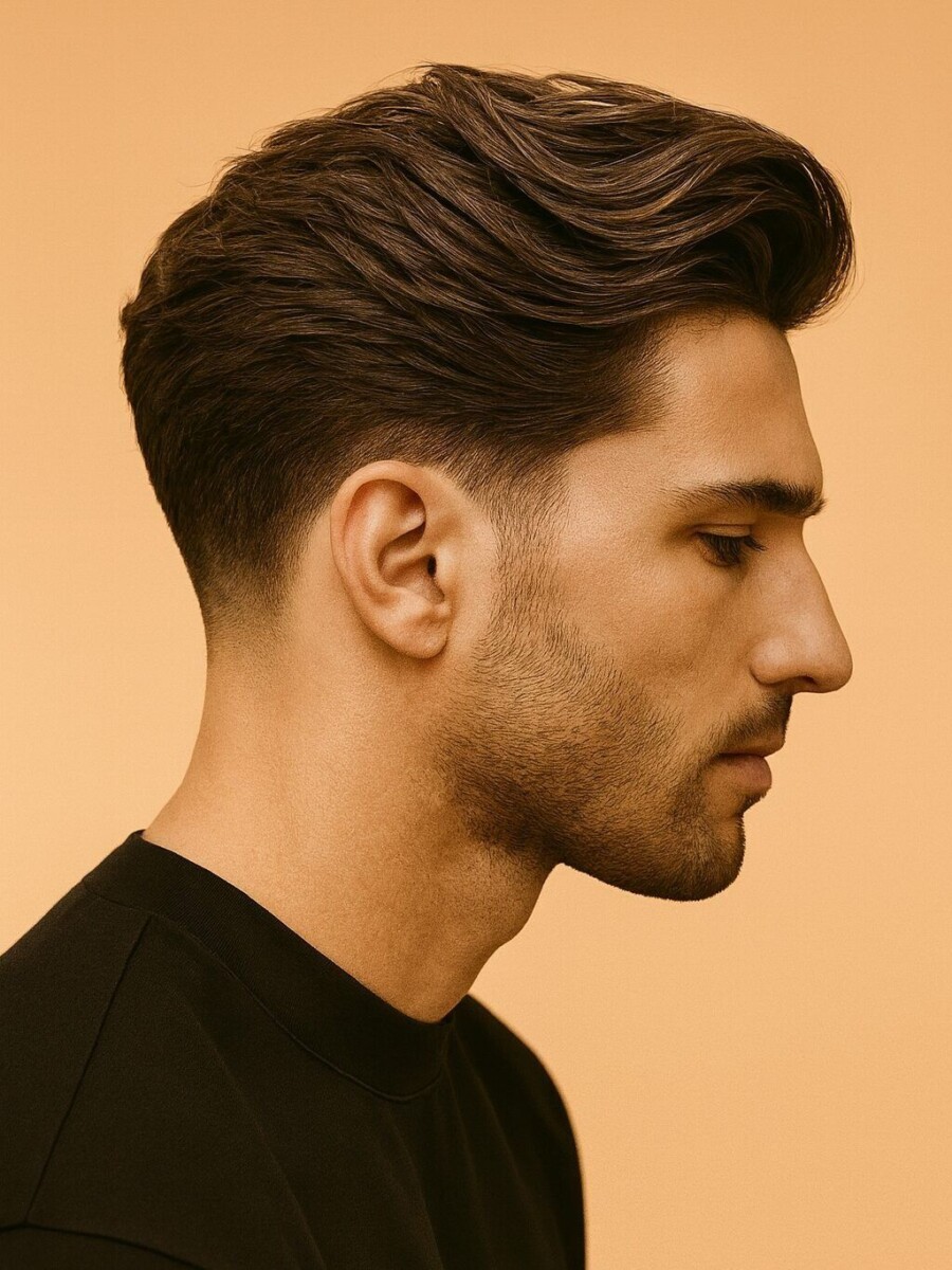 coupe de cheveux tapered