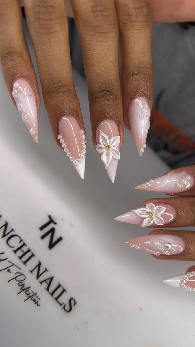 ongle spécial mariage