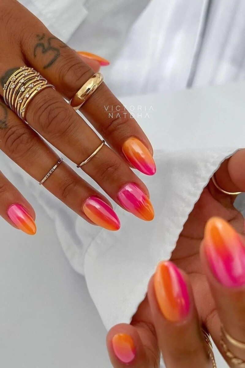 ongles fluo été