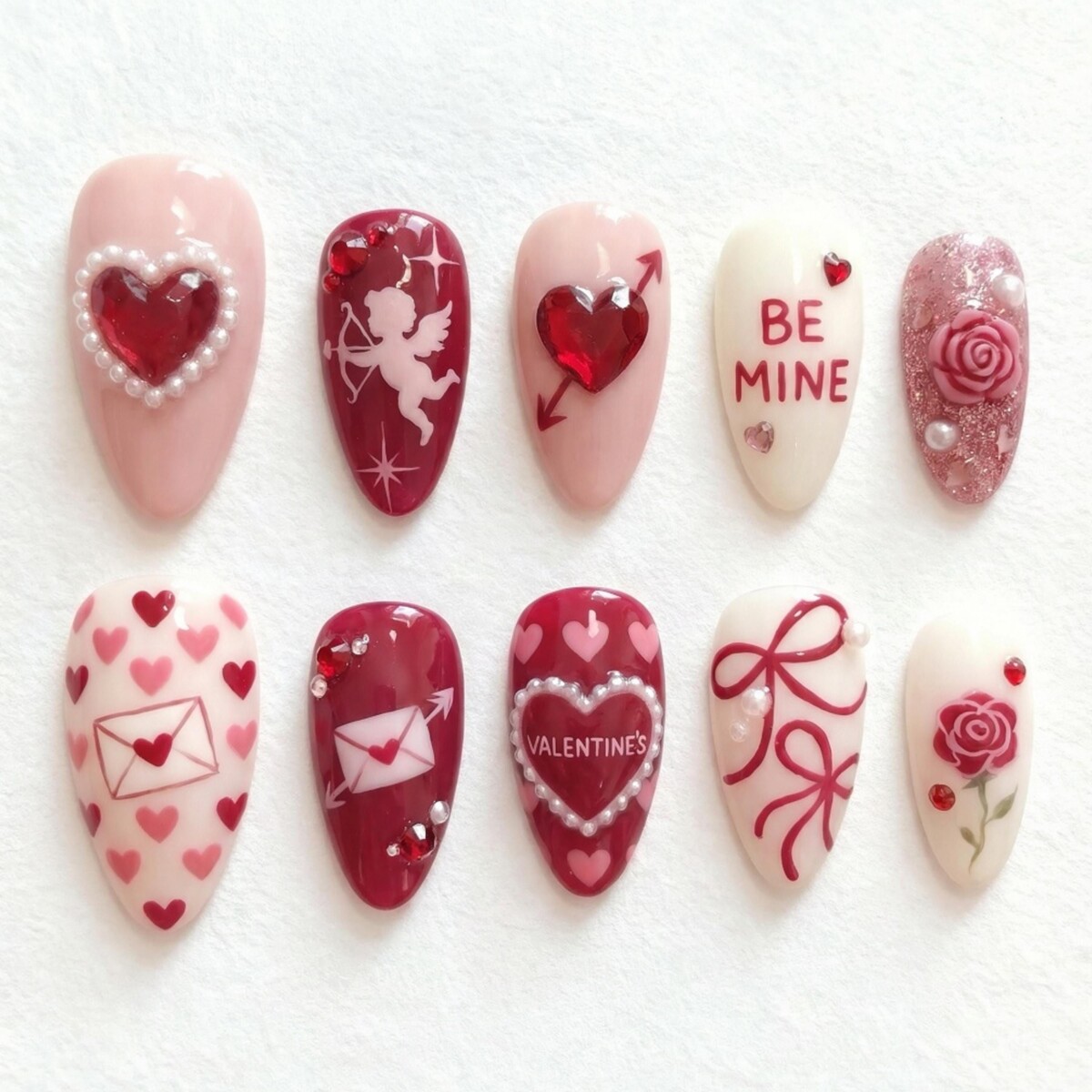 ongle st-valentin