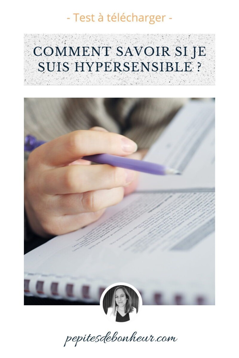 diagnostic hypersensibilité psychologue