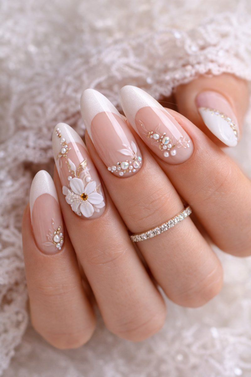 ongle special mariage