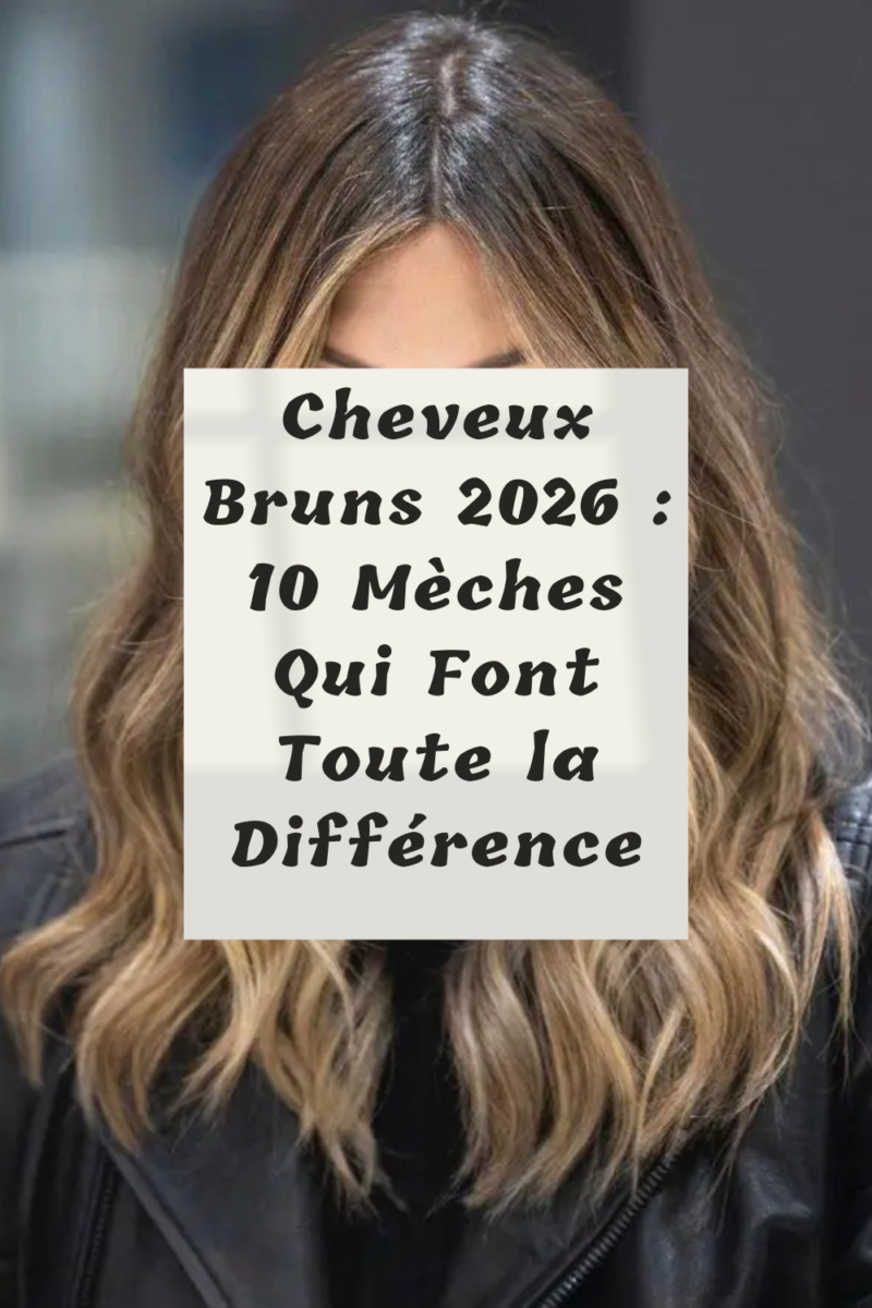 Mèches rideaux éclaircissement