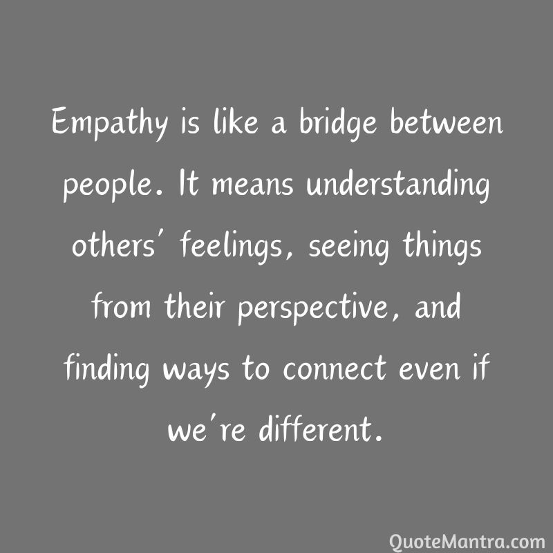 Empathie profonde
