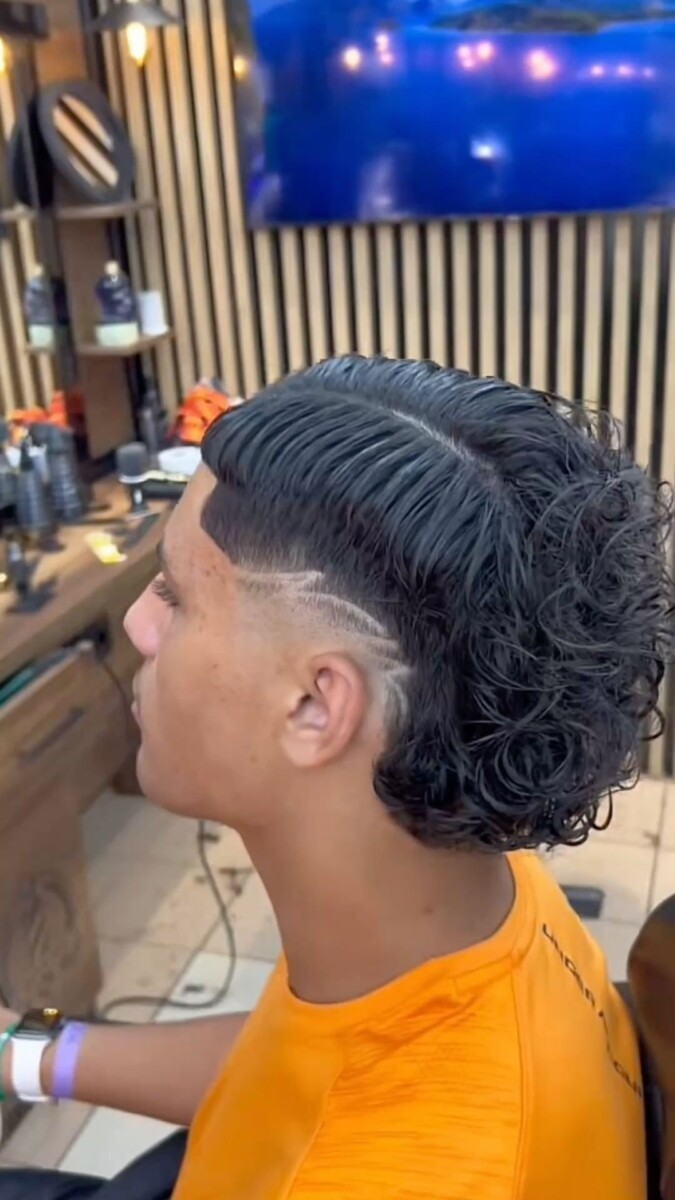 Coupe dégradé espagnol court