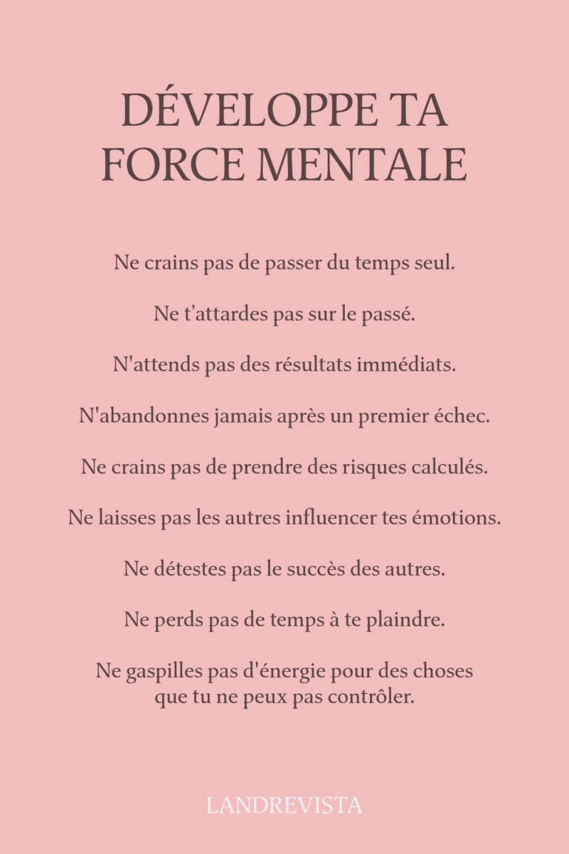 surefficience mentale