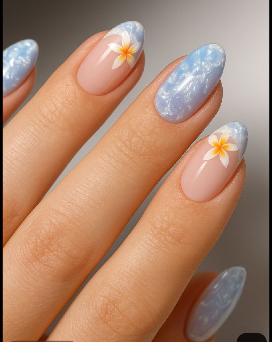 Ongles semi-permanent été