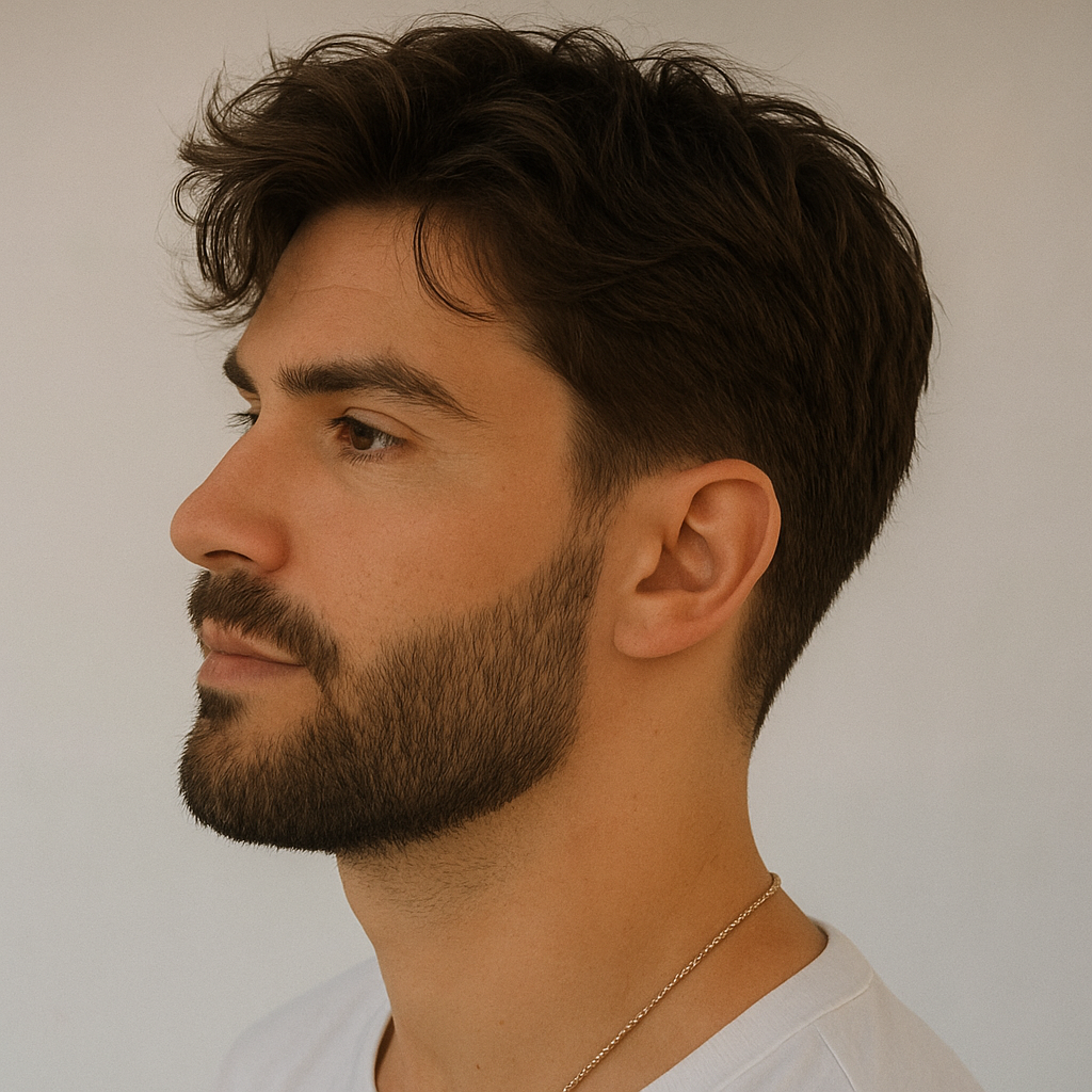 Coiffure dégradé homme sud