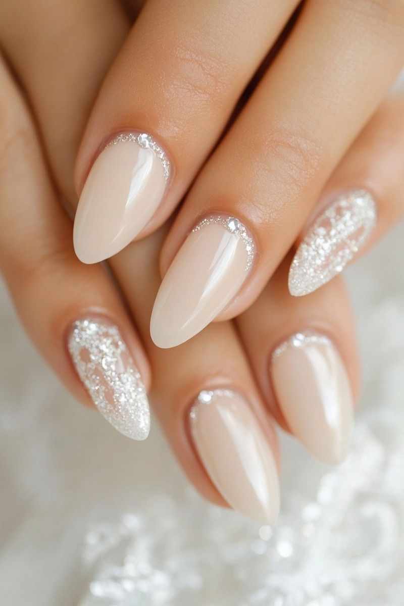 ongle spécial mariage