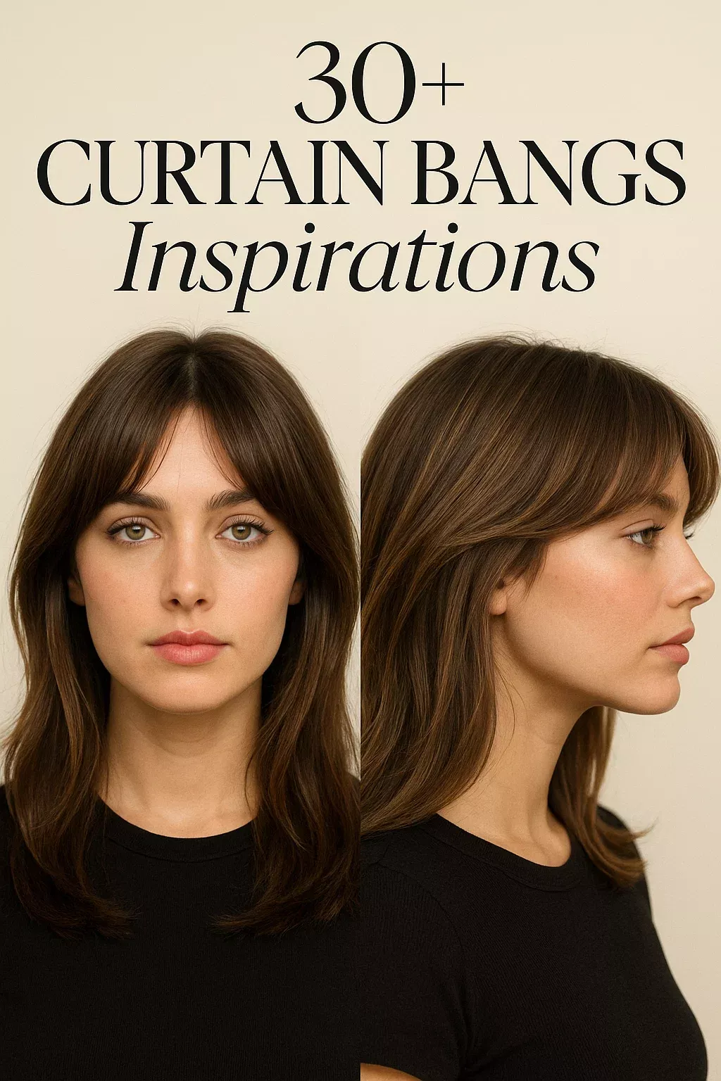 Carré frange rideau inspiration