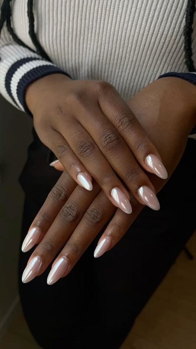 ongle blanc laiteux