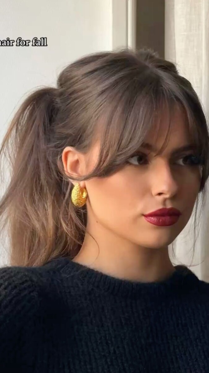 Frange effilée dégradée