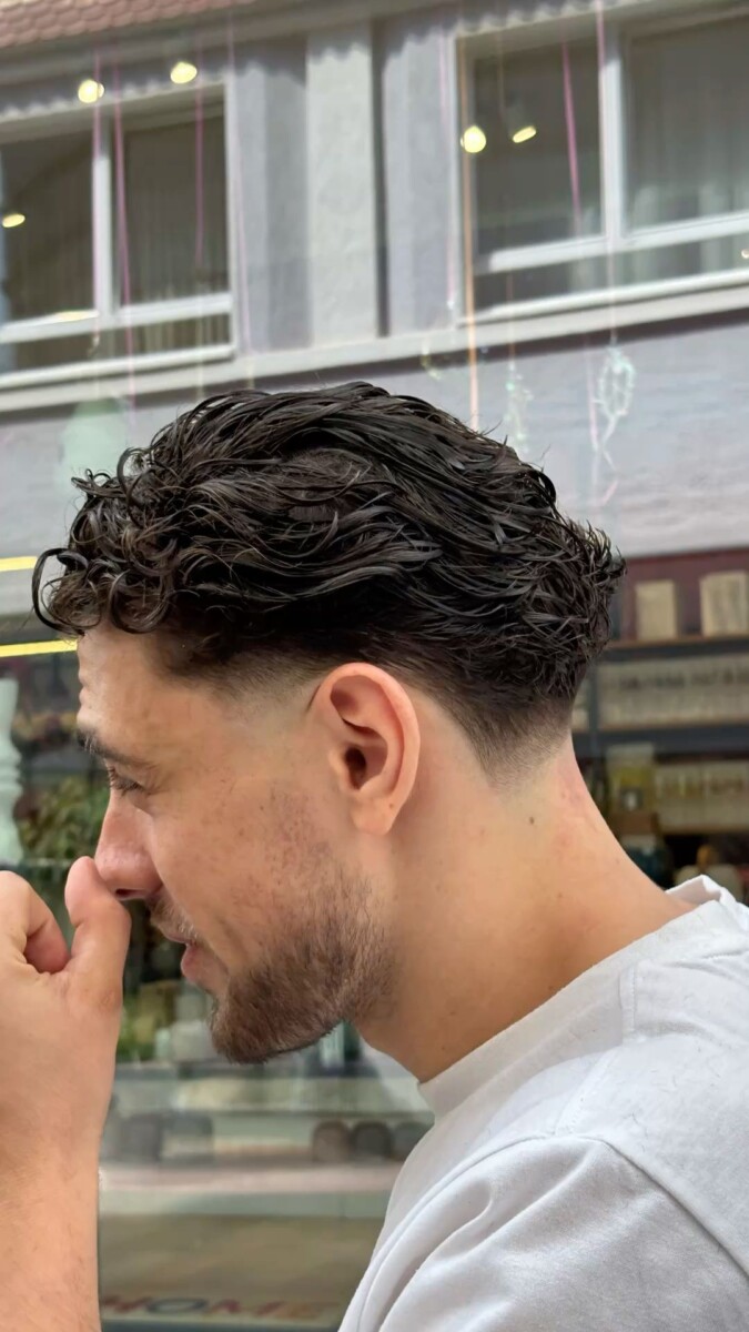 Coiffure dégradé homme sud