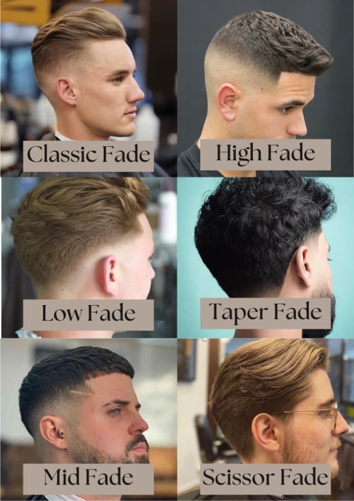 Taper haircut moderne
