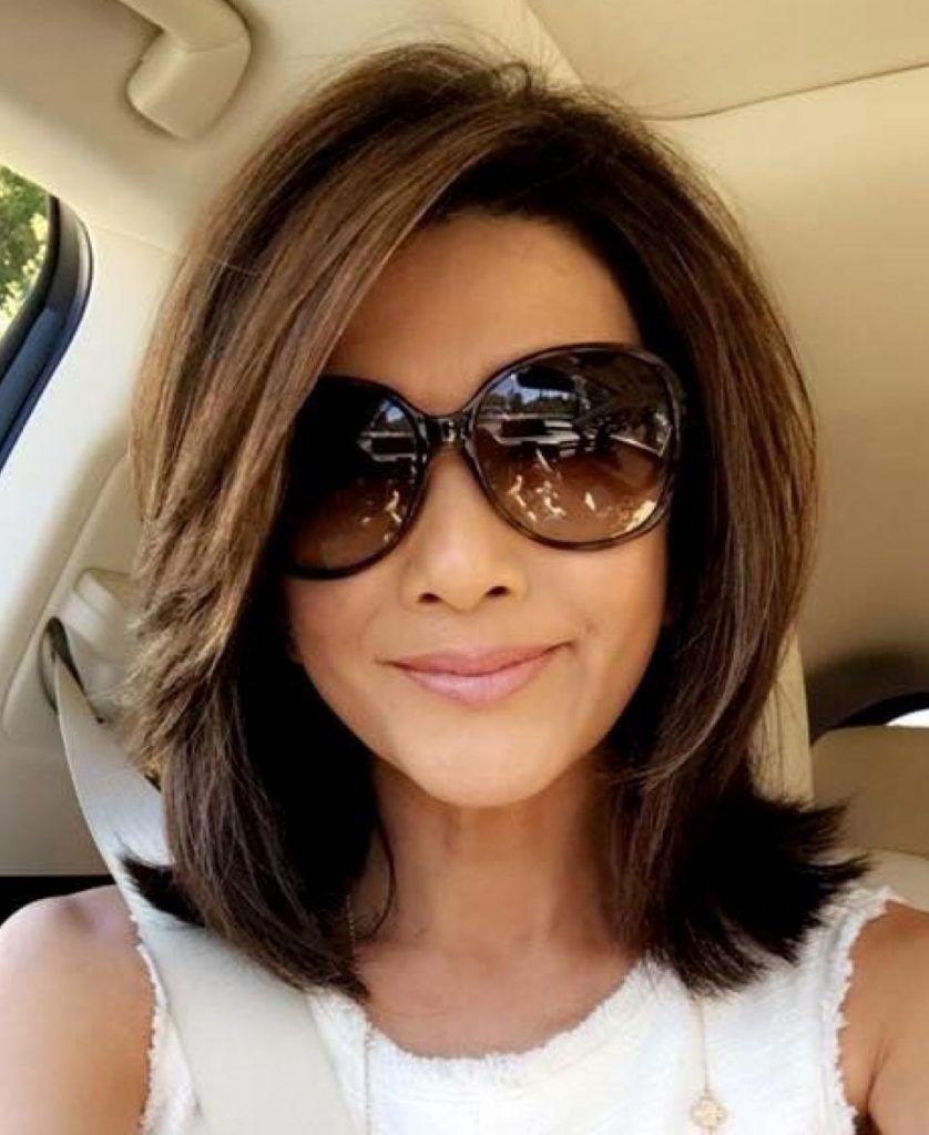 Cheveux mi-longs dégradés