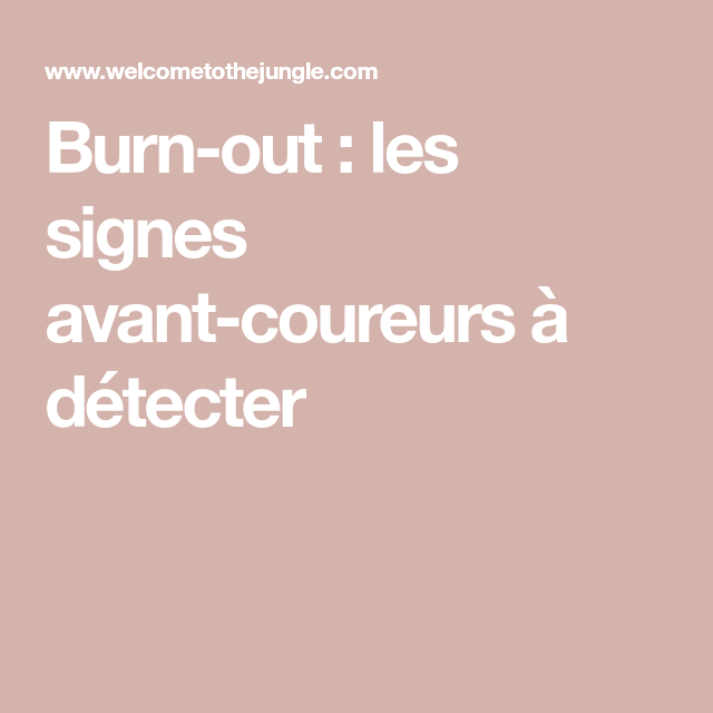 burn out emotionnel