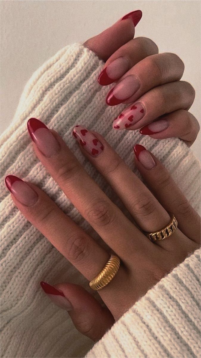 ongle st-valentin