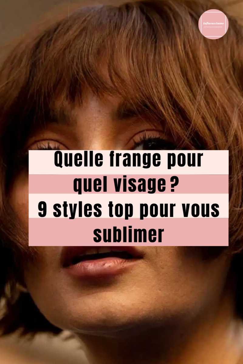 coupe carré et frange