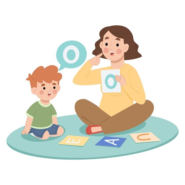 Psychologie enfant illustration