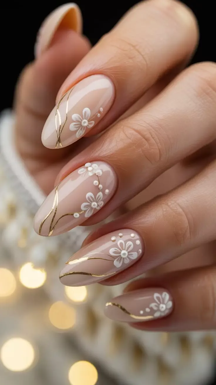 ongle special mariage
