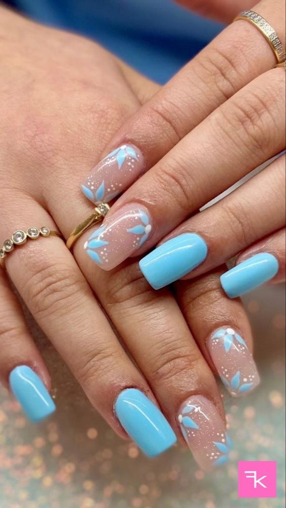 Ongles semi-permanent été