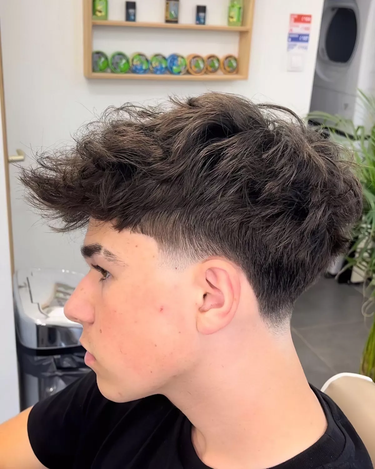 Coupe casquette taper