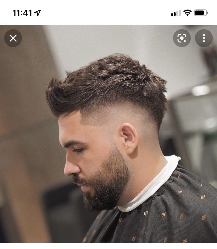 Dégradé espagnol homme moderne