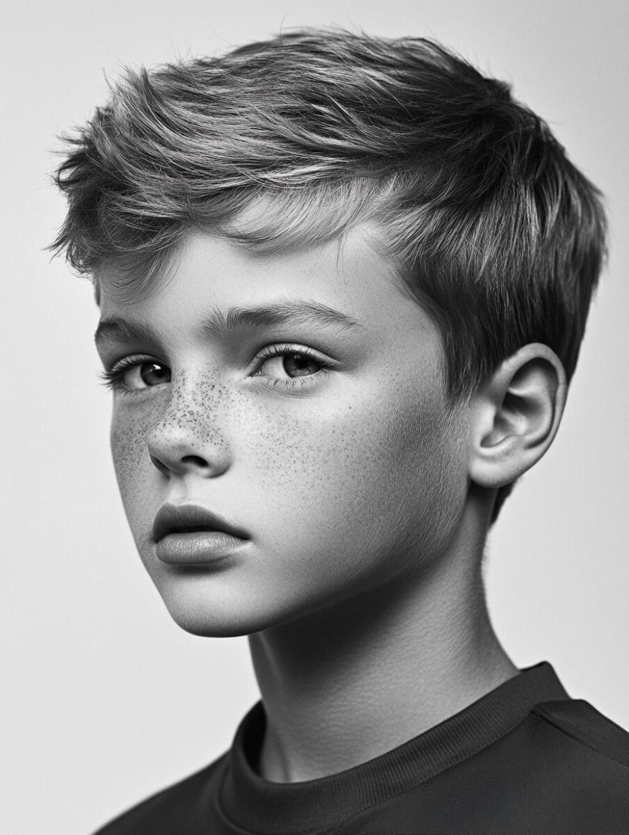 Coupe casquette enfant