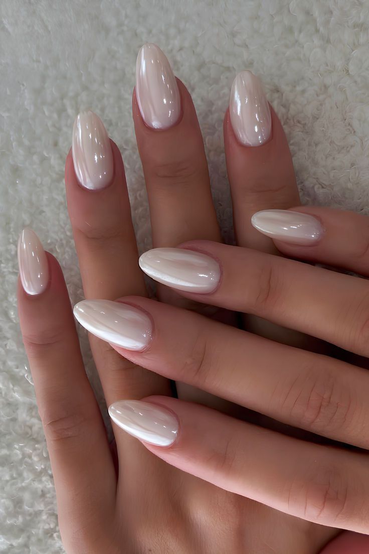 ongle blanc laiteux