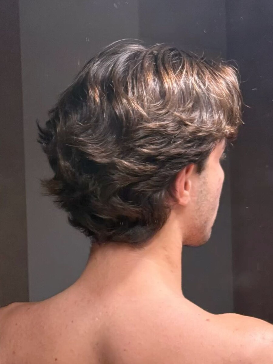 coiffure dégradé espagnol