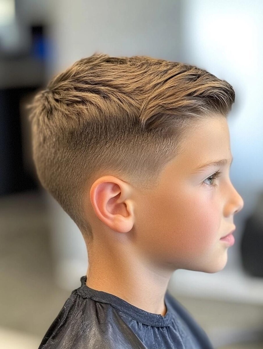 coupe casquette garçon