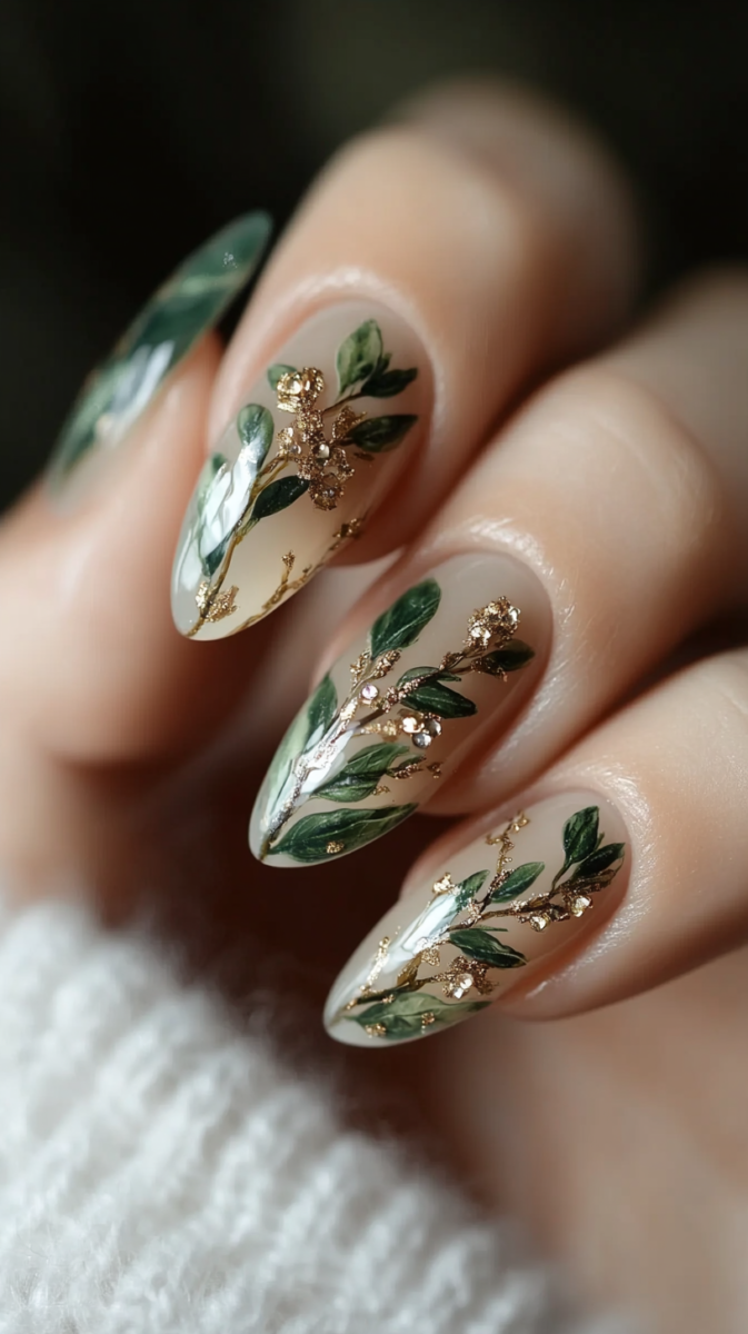 ongle mariage champetre