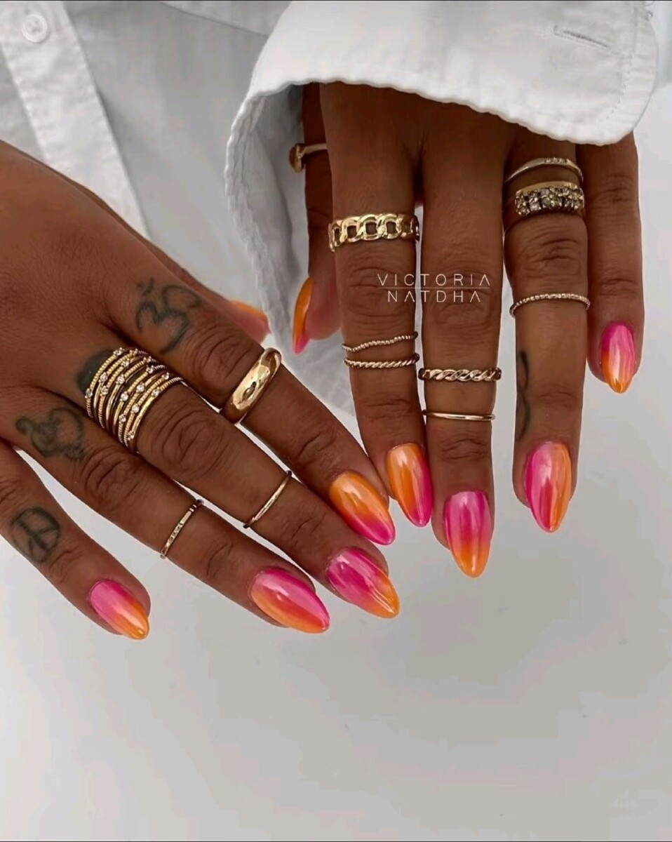 Ongles fluo été vibrants