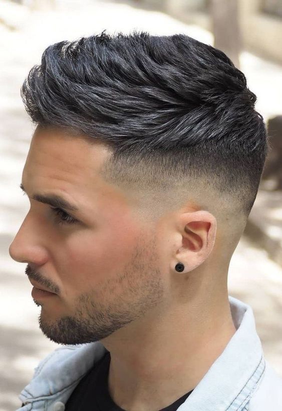 coupe de cheveux casquette