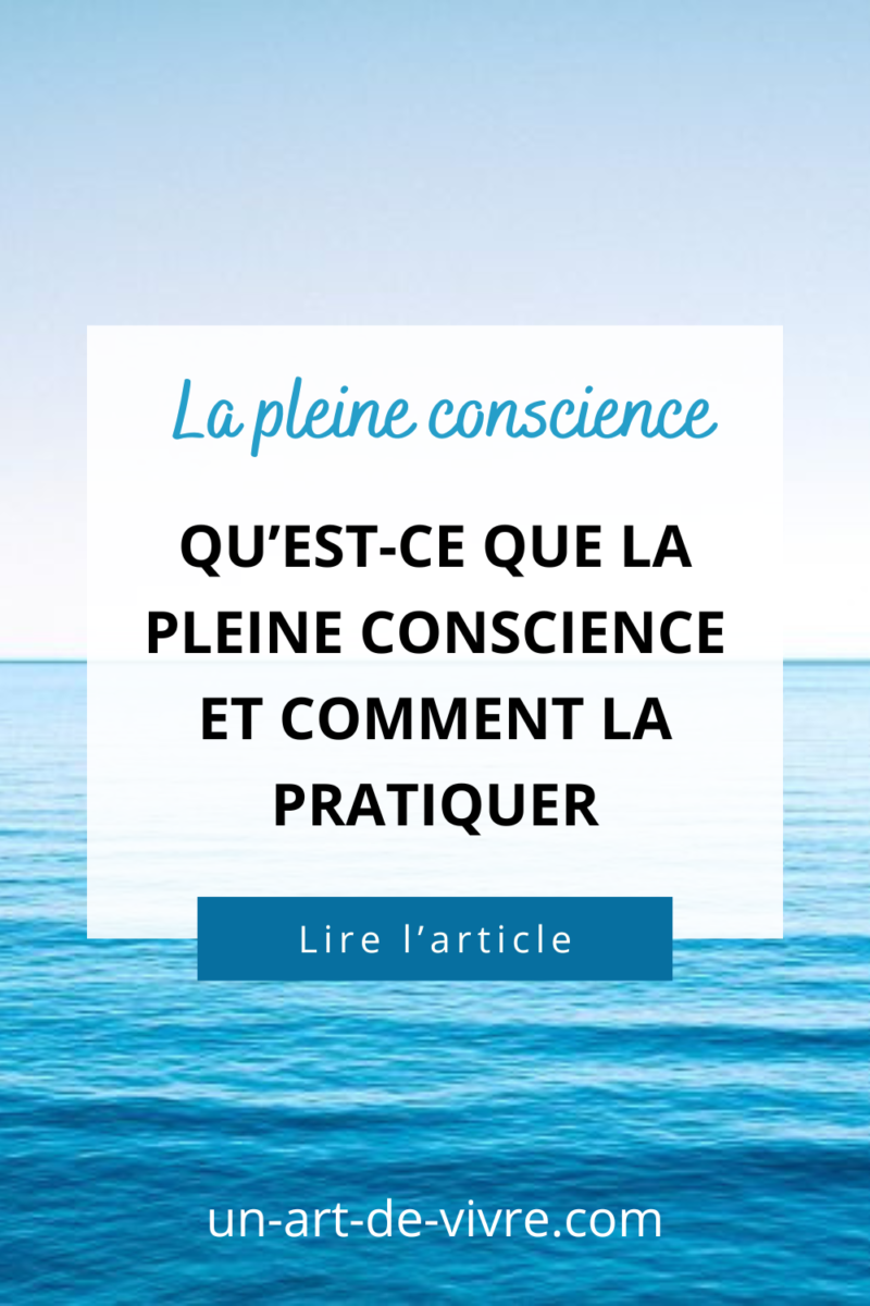 Méditation pleine conscience