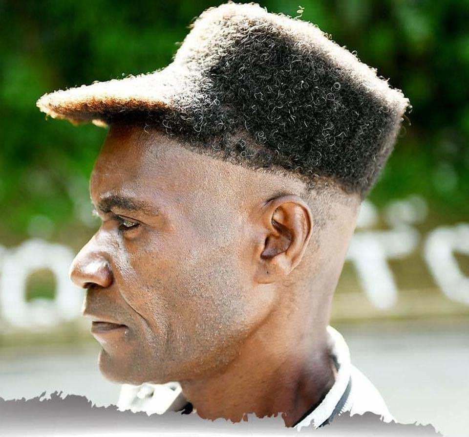 Coupe de cheveux casquette homme