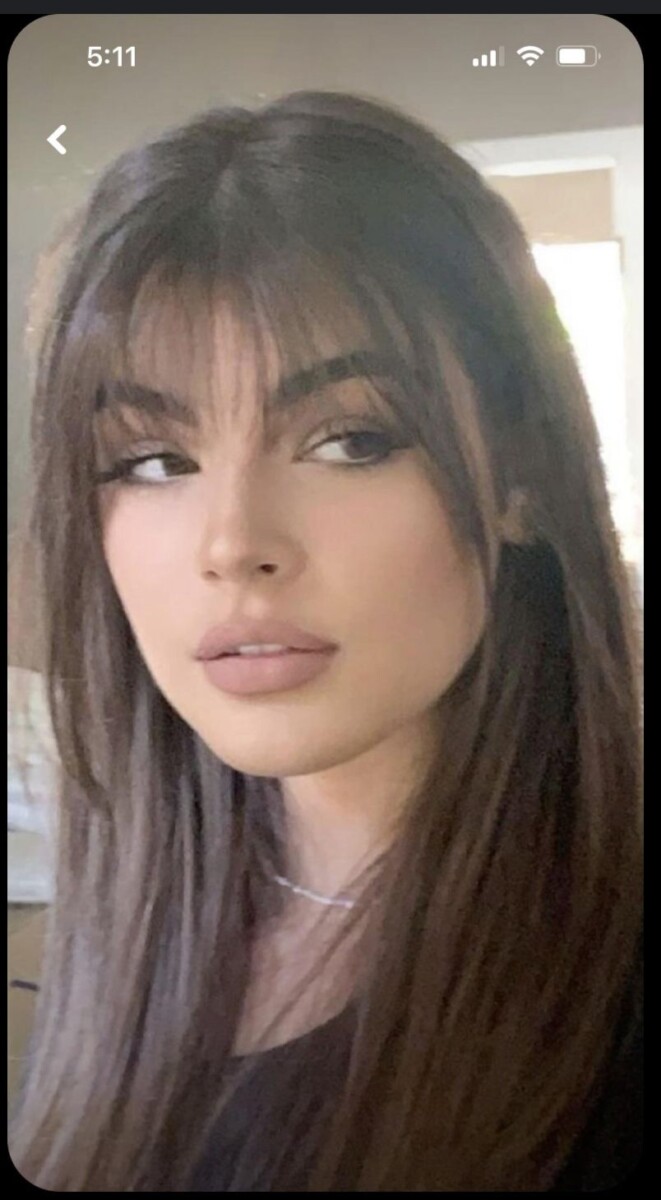 Frange effilée dégradée