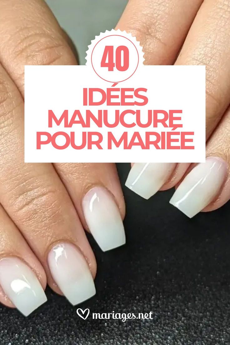 ongle special mariage