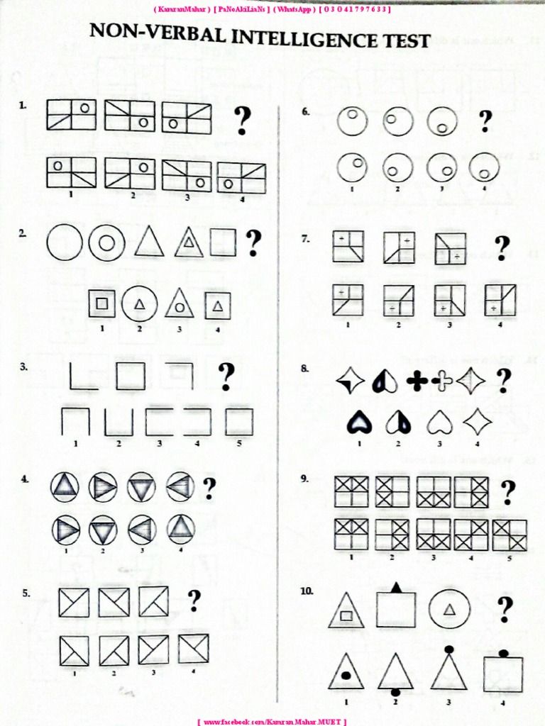Coefficient intellectuel test