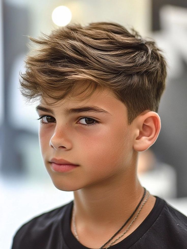 Coupe casquette garçon tendance