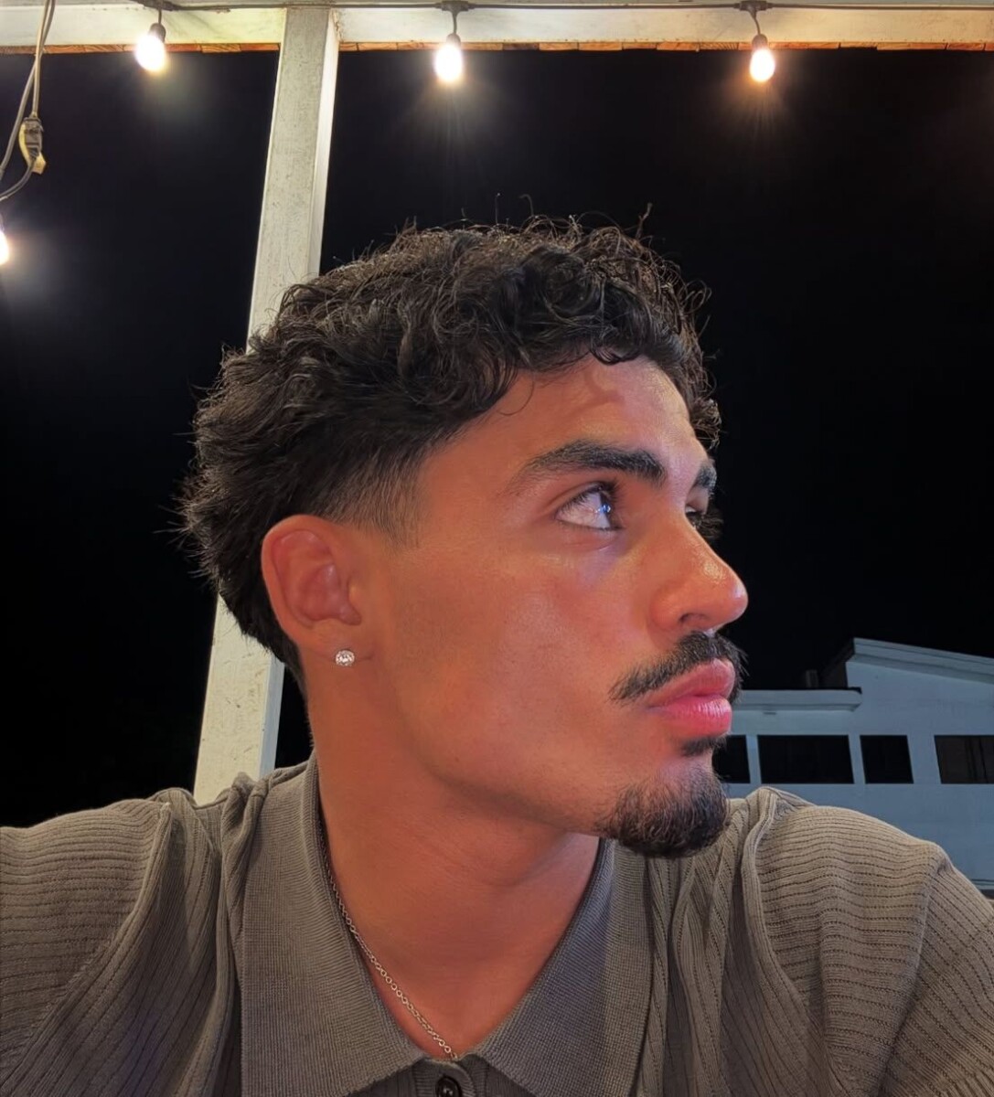 Dégradé espagnol homme moderne