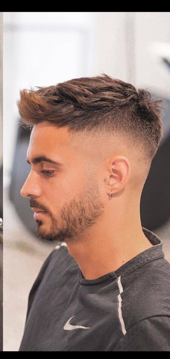 Coupe de cheveux casquette homme